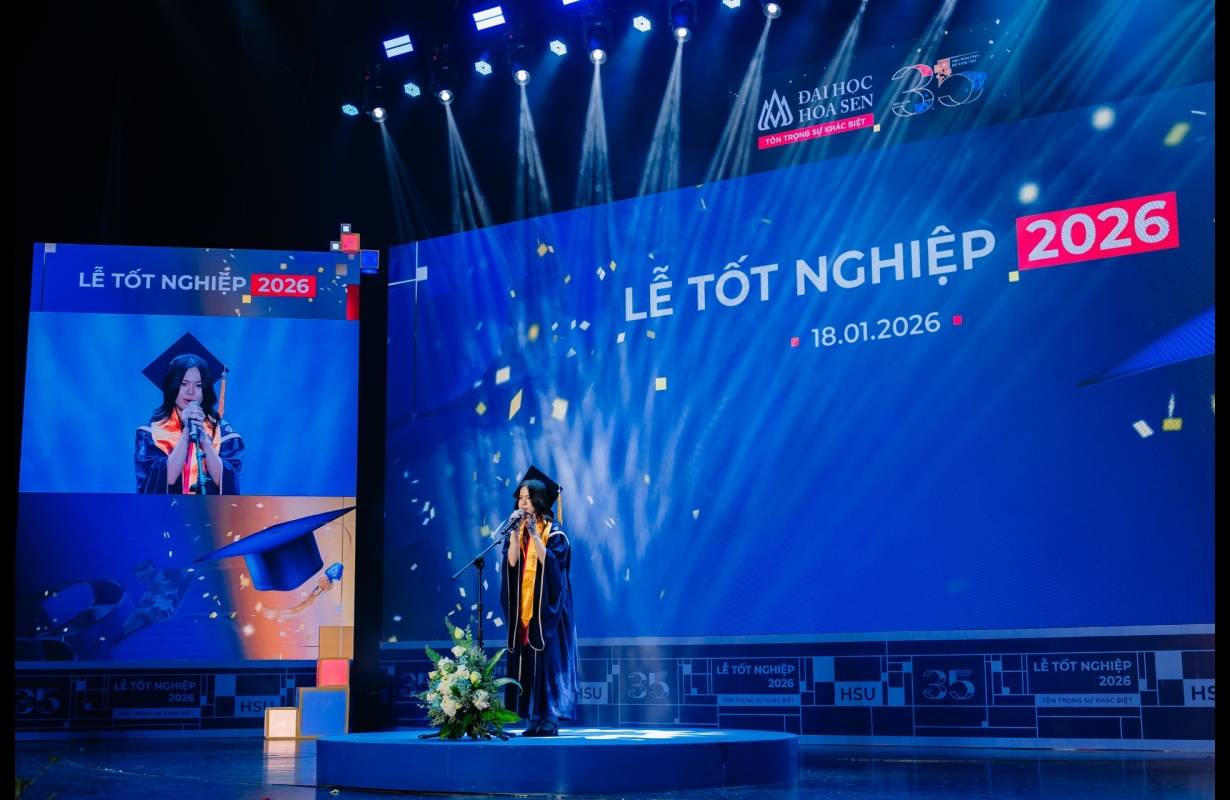 TỐT NGHIỆP ĐẠI HỌC HOA SEN 2026