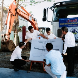 LỄ KHỞI CÔNG CẦU RẠCH TÔM TP HỒ CHÍ MINH