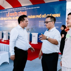 LỄ KHỞI CÔNG CẦU RẠCH TÔM TP HỒ CHÍ MINH