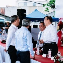 LỄ KHỞI CÔNG CẦU RẠCH TÔM TP HỒ CHÍ MINH