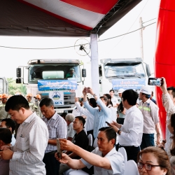 LỄ KHỞI CÔNG CẦU RẠCH TÔM TP HỒ CHÍ MINH